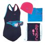 NABAIJI - Leony+ Swimming Set: Swimming Trunks, Goggles, Cap, Towel, Bag, 8-9Y NABAIJI - Leony+ Swimming Set: Swimming Trunks, Goggles, Cap, Towel, Bag, 8-9Y