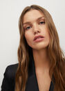Mango - black Satin suit blazer Mango - black Satin suit blazer