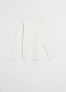 Mango - natural white Turtleneck organic cotton t-shirt Mango - natural white Turtleneck organic cotton t-shirt