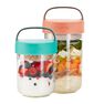 LEKUE - Lekue Jar To Go 14oz/400ml Mint LEKUE - Lekue Jar To Go 14oz/400ml Mint