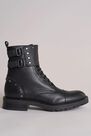 Salsa Jeans - Black Leather biker boots with studs Salsa Jeans - Black Leather biker boots with studs