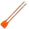 ITIWIT - Unique Size 2-PART STAND UP PADDLE 100 ADJUSTABLE 170-220 CM - ORANGE, Blood Orange ITIWIT - Unique Size 2-PART STAND UP PADDLE 100 ADJUSTABLE 170-220 CM - ORANGE, Blood Orange