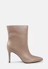 Missguided - Sand Mid Heel Ankle Boots Missguided - Sand Mid Heel Ankle Boots