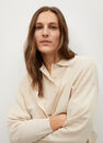 Mango - light beige Knitted cardigan with belt Mango - light beige Knitted cardigan with belt