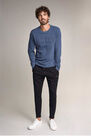 Salsa Jeans - Blue Cotton sweater Salsa Jeans - Blue Cotton sweater