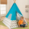 KIDKRAFT - Kidkraft Turquoise Teepee Tents KIDKRAFT - Kidkraft Turquoise Teepee Tents