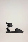 Mango - black Laces sling back espadrilles Mango - black Laces sling back espadrilles