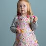 THREADBEAR DESIGN - Threadbear Design Flora's Garden Apron 3-6 Yrs THREADBEAR DESIGN - Threadbear Design Flora's Garden Apron 3-6 Yrs