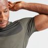 DOMYOS - Small FTS 900 Fitness Cardio Training Seamless T-Shirt, Carbon Grey DOMYOS - Small FTS 900 Fitness Cardio Training Seamless T-Shirt, Carbon Grey