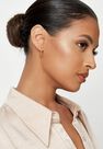 Missguided - Gold Look Arrow Stud And Hoops 6 Pack, Women Missguided - Gold Look Arrow Stud And Hoops 6 Pack, Women