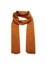 Mango - Dark brown Frayed edge scarf Mango - Dark brown Frayed edge scarf