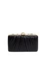 Mango - Black Pleated Detail Clutch Mango - Black Pleated Detail Clutch