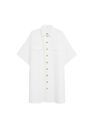 Mango - White Oversize Shirt Dress Mango - White Oversize Shirt Dress
