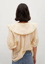 Mango - yellow Babydoll collar blouse, Woman Mango - yellow Babydoll collar blouse, Woman