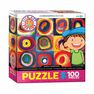 EUROGRAPHICS - Eurographics Color Study of Squares By Wassily Kandinsky 100PCs Kids Puzzle EUROGRAPHICS - Eurographics Color Study of Squares By Wassily Kandinsky 100PCs Kids Puzzle