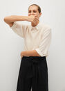 Mango - black Belt palazzo trousers Mango - black Belt palazzo trousers