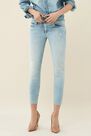 Salsa Jeans - Blue Push Up Wonder cropped jeans with stitching Salsa Jeans - Blue Push Up Wonder cropped jeans with stitching