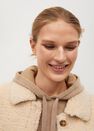 Mango - Medium Grey Flecked Oversize Sweatshirt Mango - Medium Grey Flecked Oversize Sweatshirt