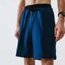 KALENJI - Small Run Dry+ Men's Running Long Shorts With Integrated Undershorts, Black KALENJI - Small Run Dry+ Men's Running Long Shorts With Integrated Undershorts, Black