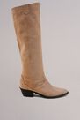 Salsa Jeans - Beige Mid-heel leather boots Salsa Jeans - Beige Mid-heel leather boots