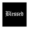 THREE MONKEYS CONCEPTS - Three Monkeys Concepts Blessed Sticker THREE MONKEYS CONCEPTS - Three Monkeys Concepts Blessed Sticker