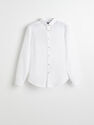 Reserved - White Structured Cotton Shirt, Men Reserved - White Structured Cotton Shirt, Men
