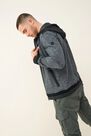 Salsa Jeans - Black Cotton sweater with zipper Salsa Jeans - Black Cotton sweater with zipper