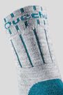 QUECHUA - Children's Mid Hiking Socks SH100 Warm x2 Pairs- Blue/Grey, EU 27-30 QUECHUA - Children's Mid Hiking Socks SH100 Warm x2 Pairs- Blue/Grey, EU 27-30