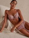 Reserved - Ladies’ Lace Thong - Brown Reserved - Ladies’ Lace Thong - Brown