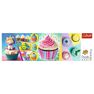 TREFL - Trefl Colorful Cupcakes Panorama 1000 Piece Jigsaw Puzzle TREFL - Trefl Colorful Cupcakes Panorama 1000 Piece Jigsaw Puzzle