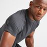 DOMYOS - Small FTS 900 Fitness Cardio Training Seamless T-Shirt, Carbon Grey DOMYOS - Small FTS 900 Fitness Cardio Training Seamless T-Shirt, Carbon Grey