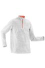 QUECHUA - Children's Hiking Fleece MH120 - Grey, 10-11Y QUECHUA - Children's Hiking Fleece MH120 - Grey, 10-11Y
