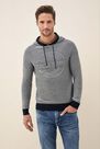 Salsa Jeans - Blue Hoodie with logo Salsa Jeans - Blue Hoodie with logo
