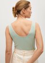 Mango - green Essential strap top, Women Mango - green Essential strap top, Women