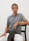Mango - Light Pastel Grey Sustainable Cotton T-Shirt Mango - Light Pastel Grey Sustainable Cotton T-Shirt