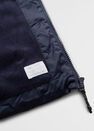 Mango - navy Hood quilted coat Mango - navy Hood quilted coat