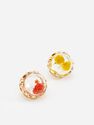 Reserved - Children`s earrings - Multicolor Reserved - Children`s earrings - Multicolor