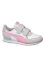 Puma - White Cabana Racer Sneaker, Kids Puma - White Cabana Racer Sneaker, Kids