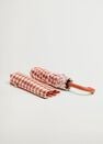 Mango - medium orange Print folding umbrella Mango - medium orange Print folding umbrella