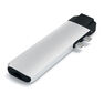 SATECHI - Satechi Type-C Pro Hub with Ethernet & 4K HDMI Silver SATECHI - Satechi Type-C Pro Hub with Ethernet & 4K HDMI Silver