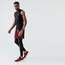KALENJI - W44 L34 KALENJI DRY MEN'S BREATHABLE RUNNING TIGHTS - BLACK, Black KALENJI - W44 L34 KALENJI DRY MEN'S BREATHABLE RUNNING TIGHTS - BLACK, Black