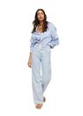 Mango - open blue Wide leg high waist jeans, Women Mango - open blue Wide leg high waist jeans, Women
