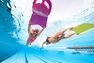 NABAIJI - Kids SWIMMING GOGGLES XBASE S CLEAR LENSES, Pink NABAIJI - Kids SWIMMING GOGGLES XBASE S CLEAR LENSES, Pink