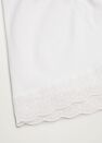 Mango - natural white Embroidered cotton short pyjamas Mango - natural white Embroidered cotton short pyjamas
