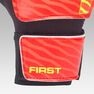 KIPSTA - 5 First Kids' Football Goalkeeper Gloves, Fluo Blood Orange KIPSTA - 5 First Kids' Football Goalkeeper Gloves, Fluo Blood Orange