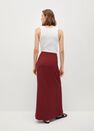 Mango - dark red Slit long skirt, Women Mango - dark red Slit long skirt, Women