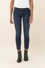 Salsa Jeans - Blue Push Up Wonder cropped jeans with sparkle on hem and leg Salsa Jeans - Blue Push Up Wonder cropped jeans with sparkle on hem and leg
