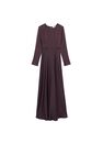 Mango - Dark Red Cut-Out Back Dress Mango - Dark Red Cut-Out Back Dress