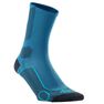 QUECHUA - High-top mountain walking socks. mh 500 2 pairs - black grey. QUECHUA - High-top mountain walking socks. mh 500 2 pairs - black grey.