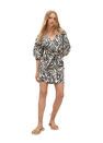 Mango - natural white Printed cotton dress, Women Mango - natural white Printed cotton dress, Women